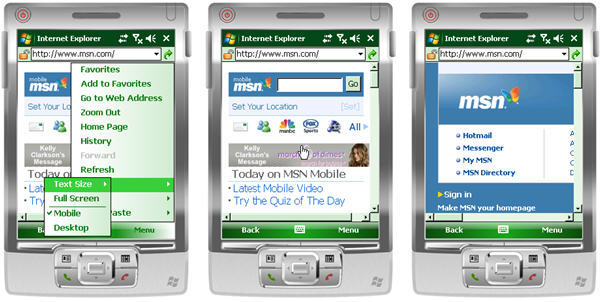 Internet Explorer Mobile (2009)